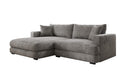 Designer Ecksofa Lima in Cord