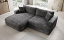 Designer Ecksofa Lima in Cord