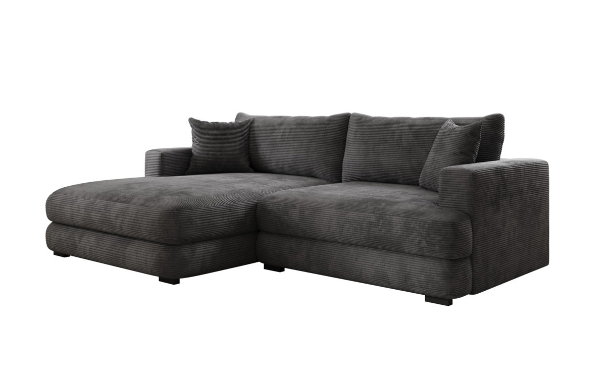 Designer Ecksofa Lima in Cord