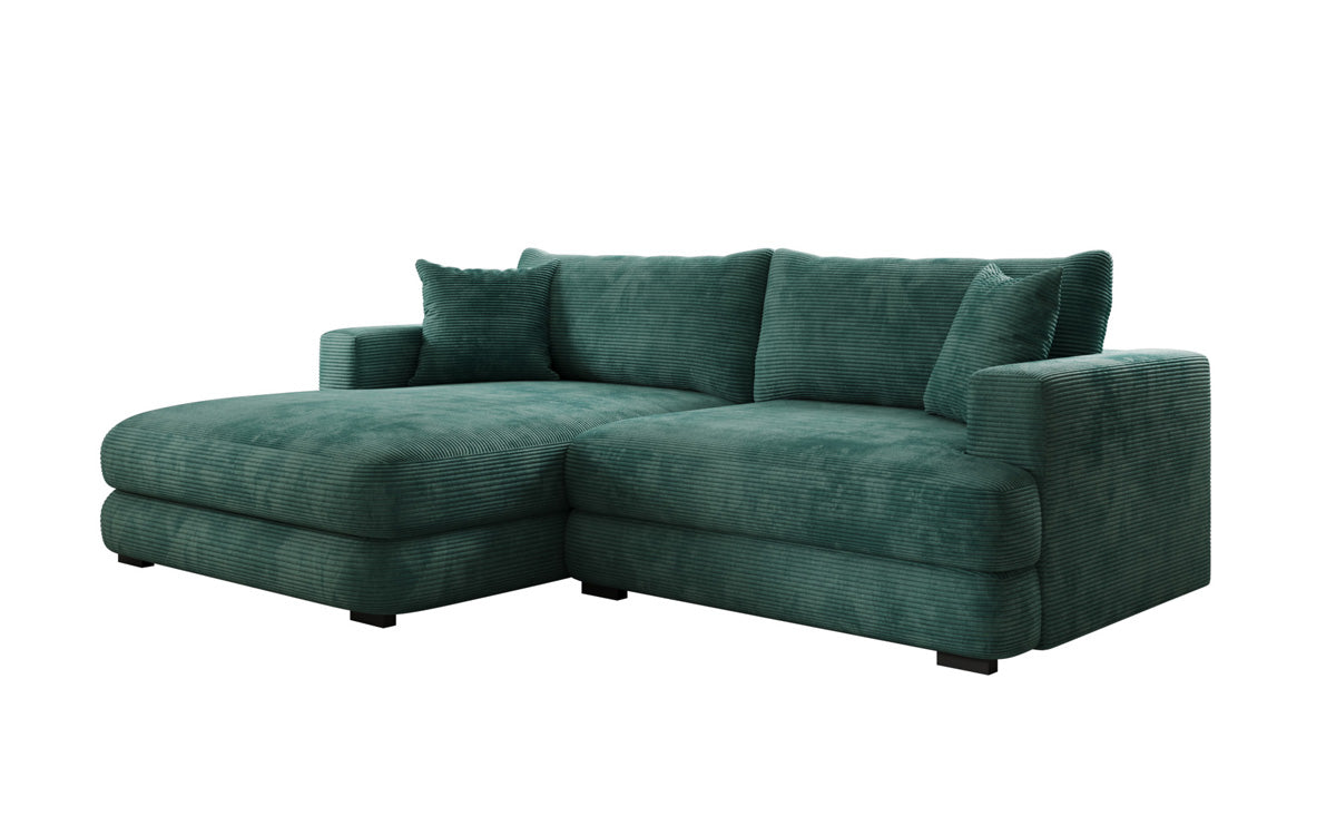 Designer Ecksofa Lima in Cord