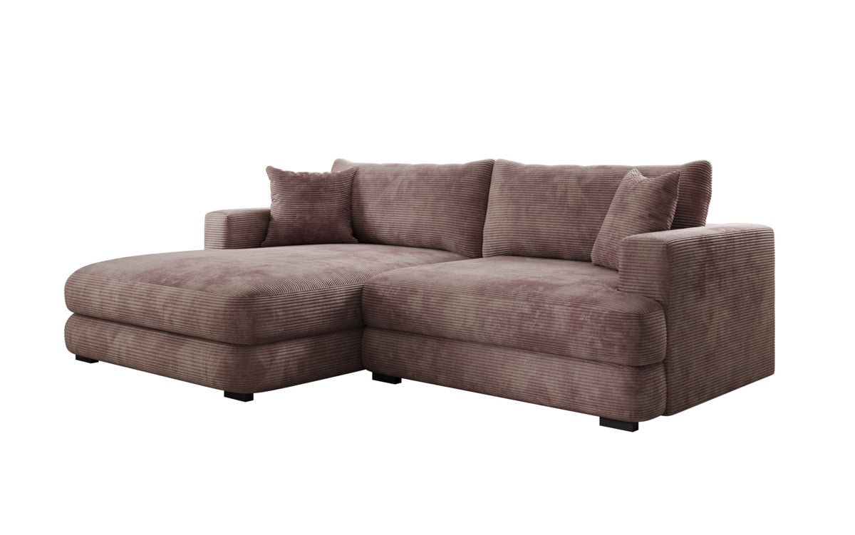 Designer Ecksofa Lima in Cord