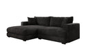 Designer Ecksofa Lima in Cord