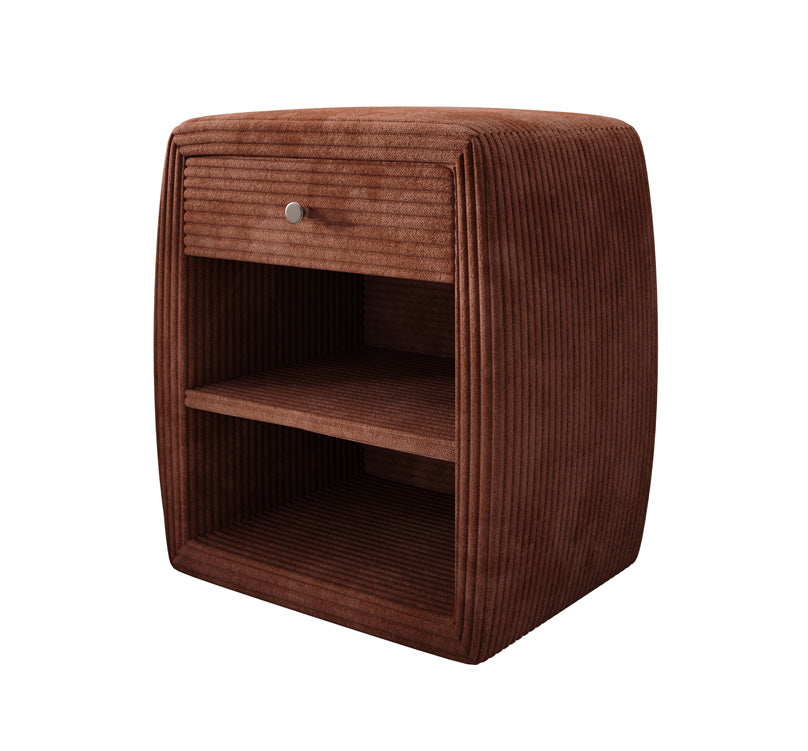 Designer bedside table Lilly with USB connection in cord