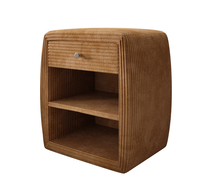 Designer bedside table Lilly with USB connection in cord