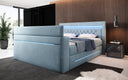 Pluto Boxspring Bed with TV Lift, RGB, and Storage