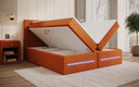 Minera Box Spring Bed with LED, USB, and Storage