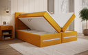 Minera Box Spring Bed with LED, USB, and Storage