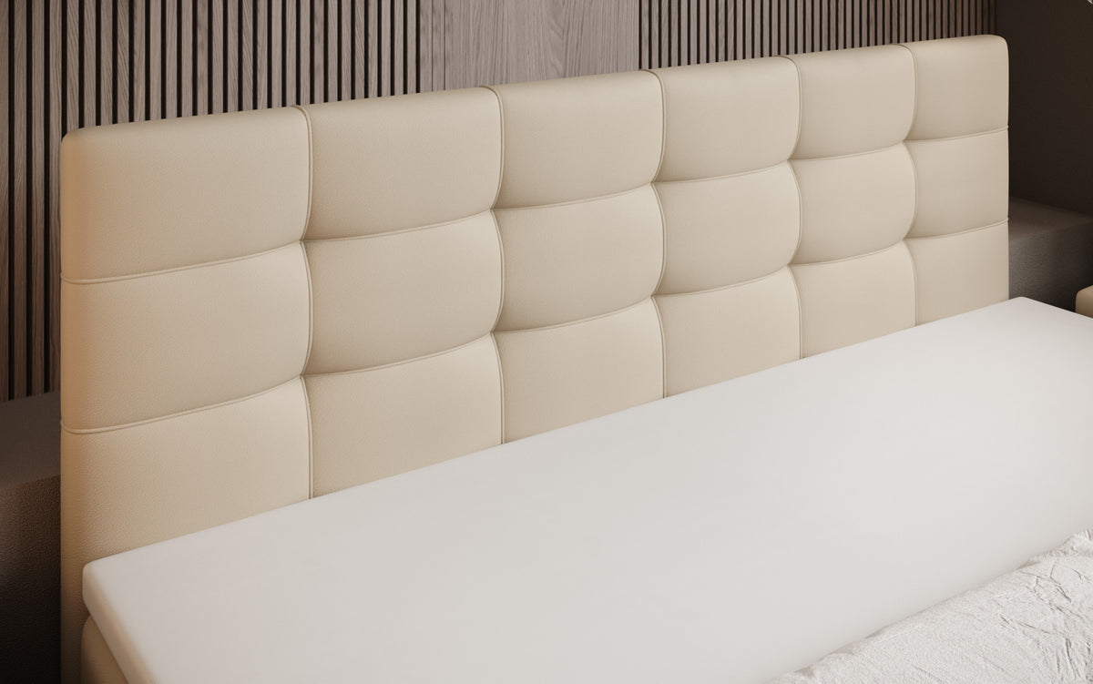 Boxspringbett Luxor Kunstleder mit Stauraum