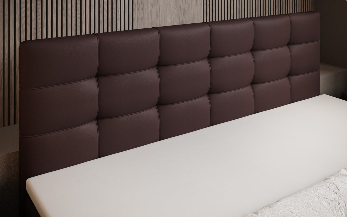 Boxspringbett Luxor Kunstleder mit Stauraum