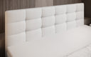 Luxor Box Spring Bed in Faux Leather with Storage