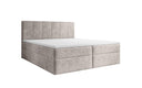 Aurelia Cord Box Spring Bed with Storage