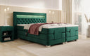 Boxspringbett Velora Samt elektrisch verstellbar mit LED