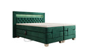 Boxspringbett Velora Samt elektrisch verstellbar mit LED