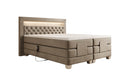 Boxspringbett Velora Samt elektrisch verstellbar mit LED