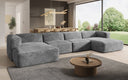 Designer Sofa Comfy U in Corduroy