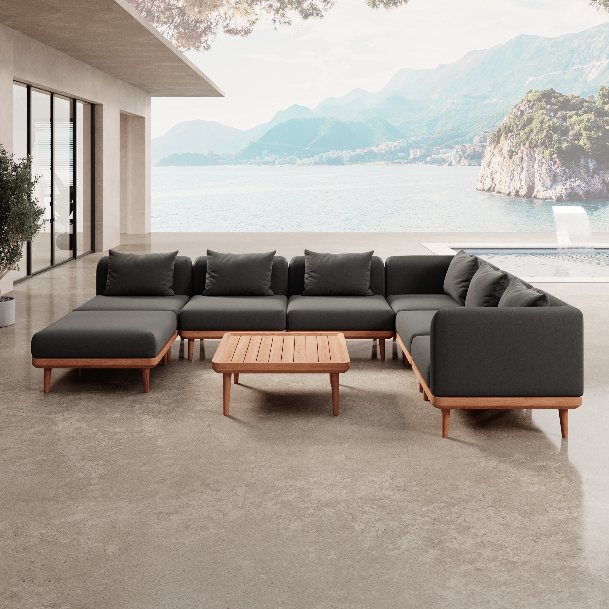Nouri Sectional Sofa I – Aevora™ Collection