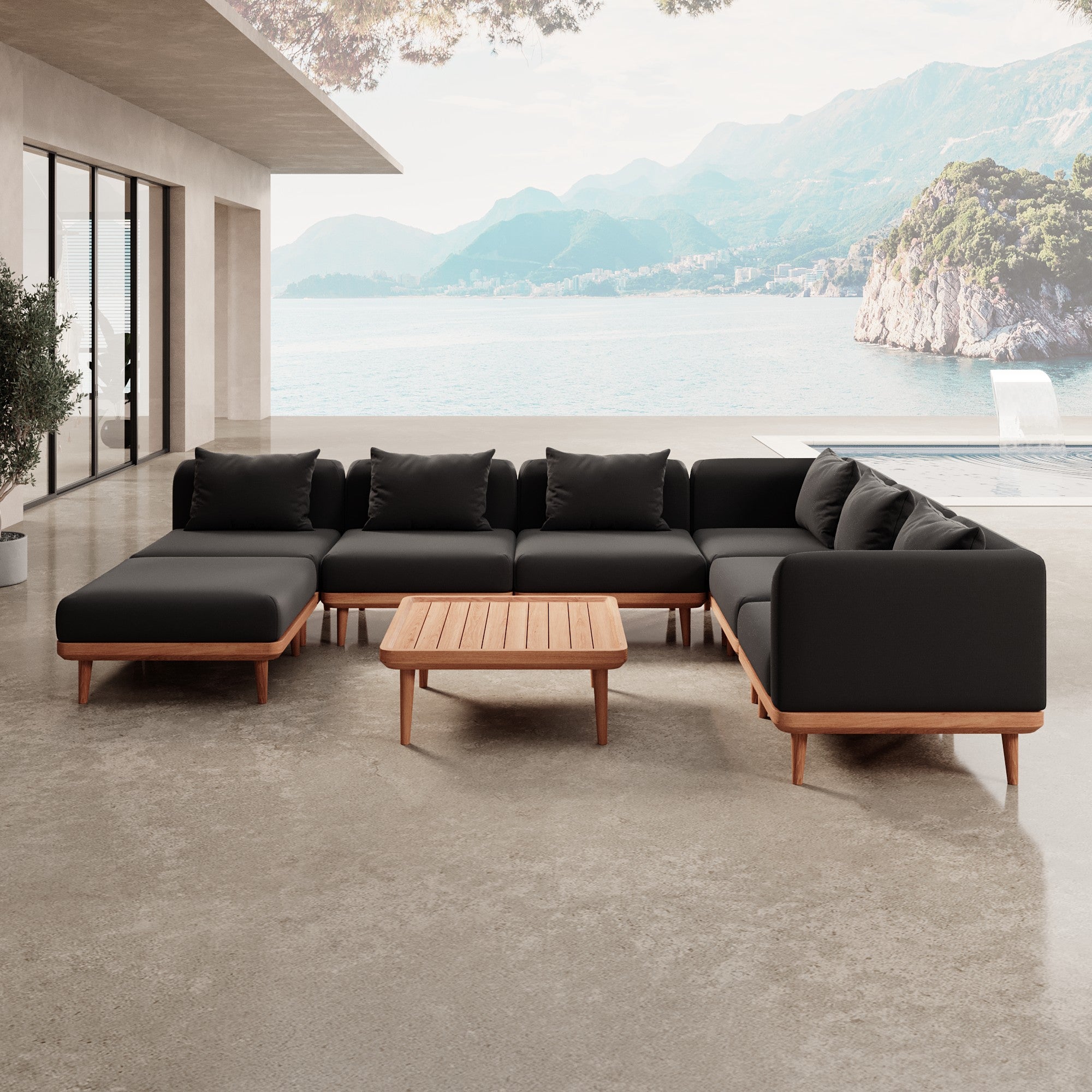 Nouri Sectional Sofa I – Aevora™ Collection