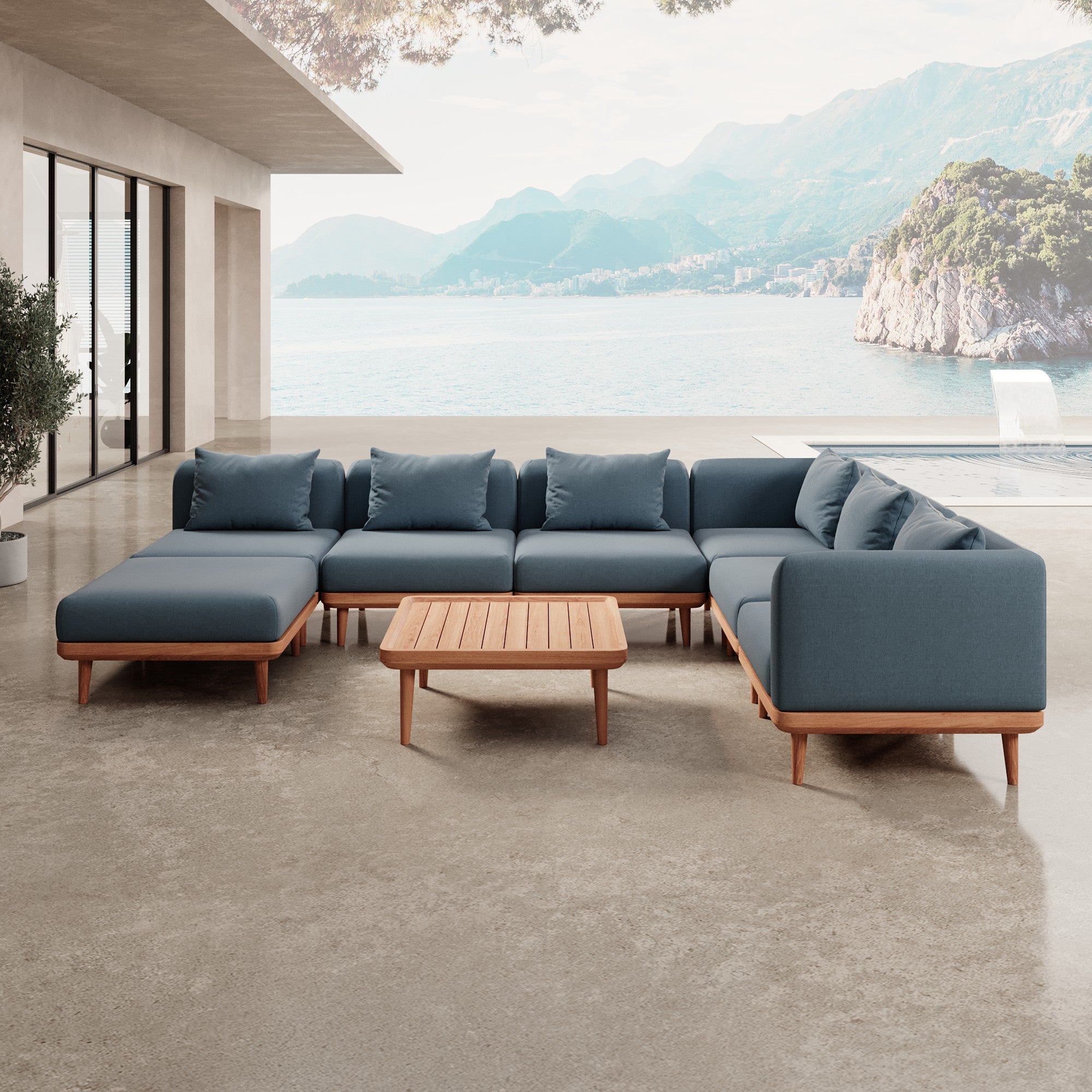 Nouri Sectional Sofa I – Aevora™ Collection