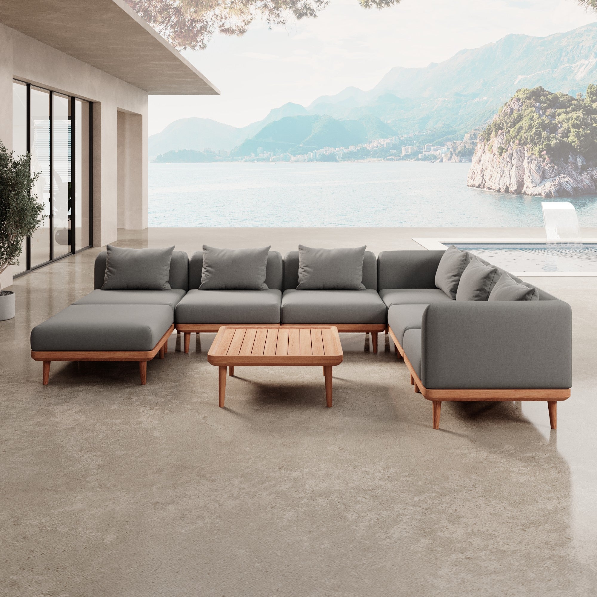 Nouri Sectional Sofa I – Aevora™ Collection