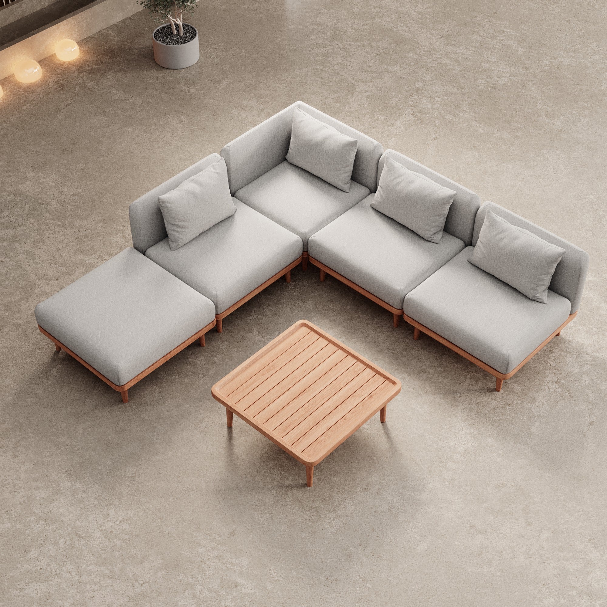 Nouri Corner Module Group IV – Aevora™ Collection