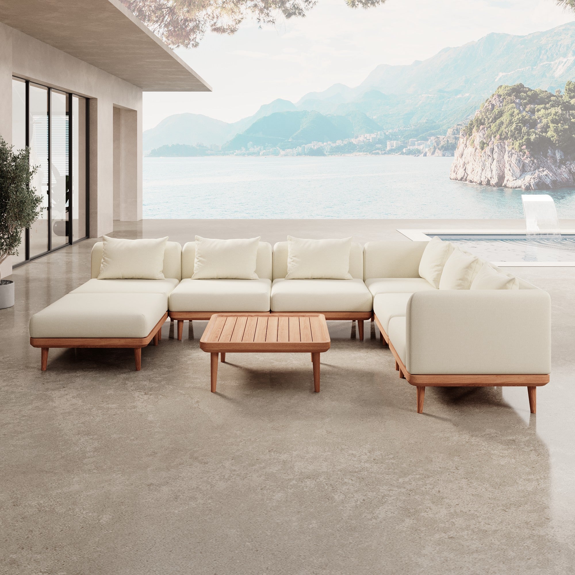 Nouri Sectional Sofa I – Aevora™ Collection