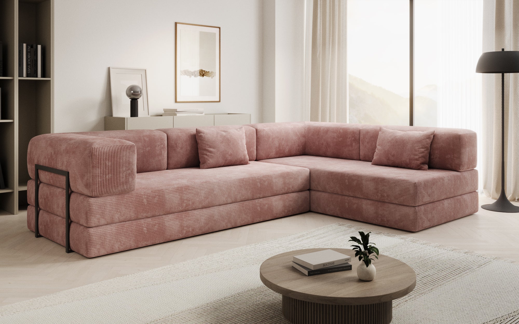 Extra cover for Lazy sofa in corduroy