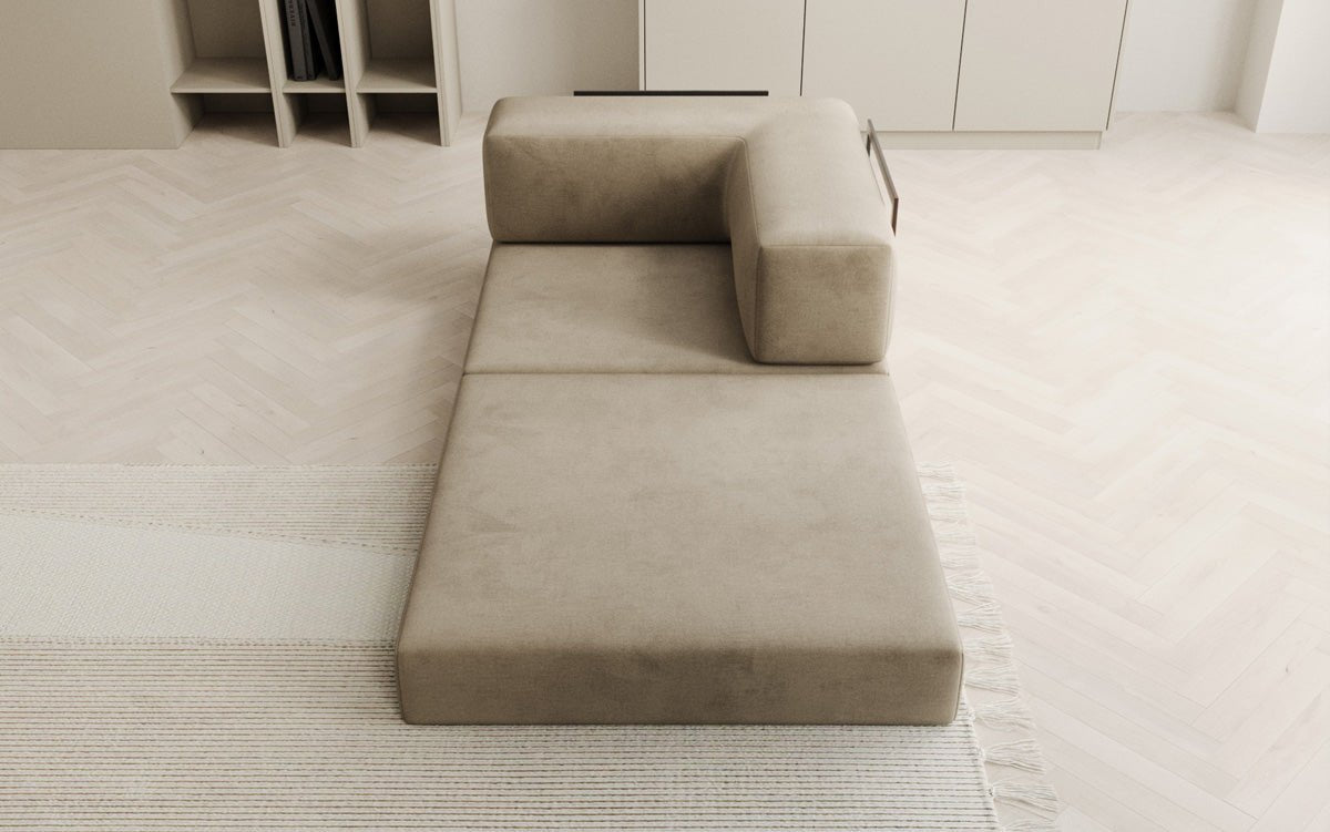Designer Velvet Sofa Chair Lazy