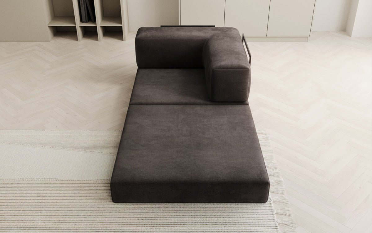 Designer Velvet Sofa Chair Lazy