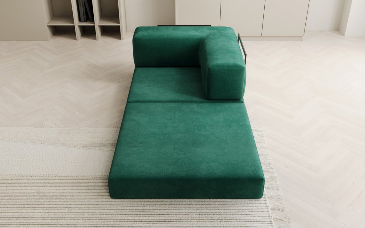 Designer Velvet Sofa Chair Lazy