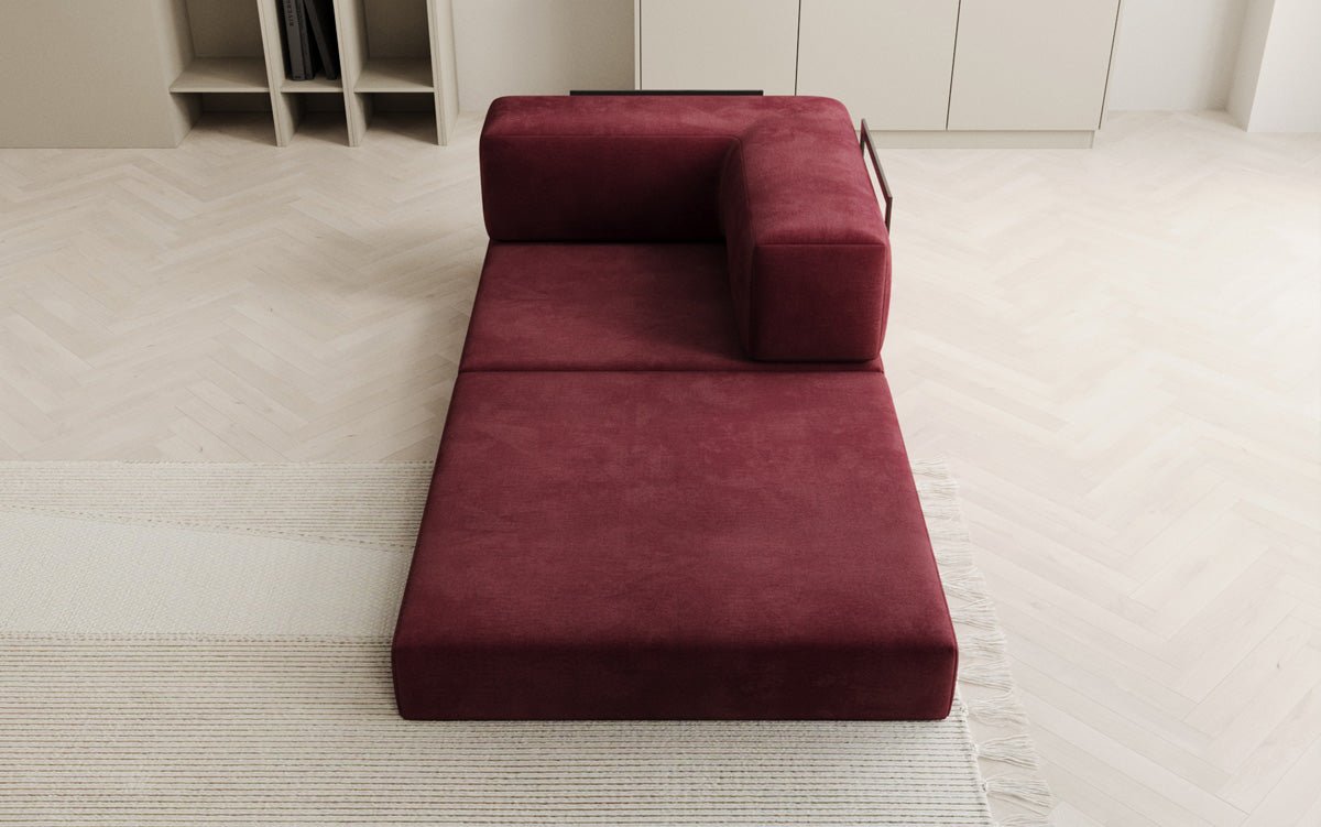 Designer Velvet Sofa Chair Lazy