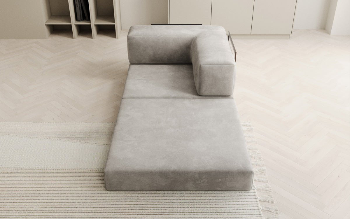 Designer Velvet Sofa Chair Lazy
