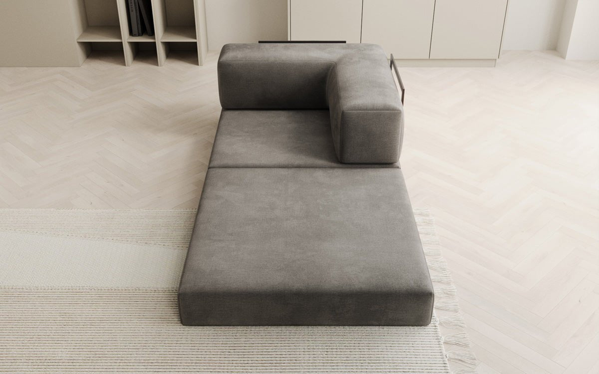 Designer Velvet Sofa Chair Lazy