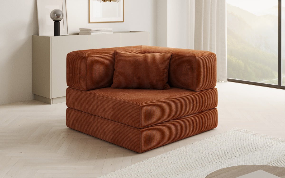 Extra cover for Lazy sofa in corduroy