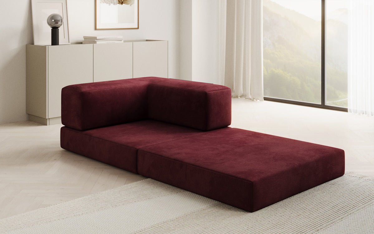 Designer Velvet Sofa Chair Lazy