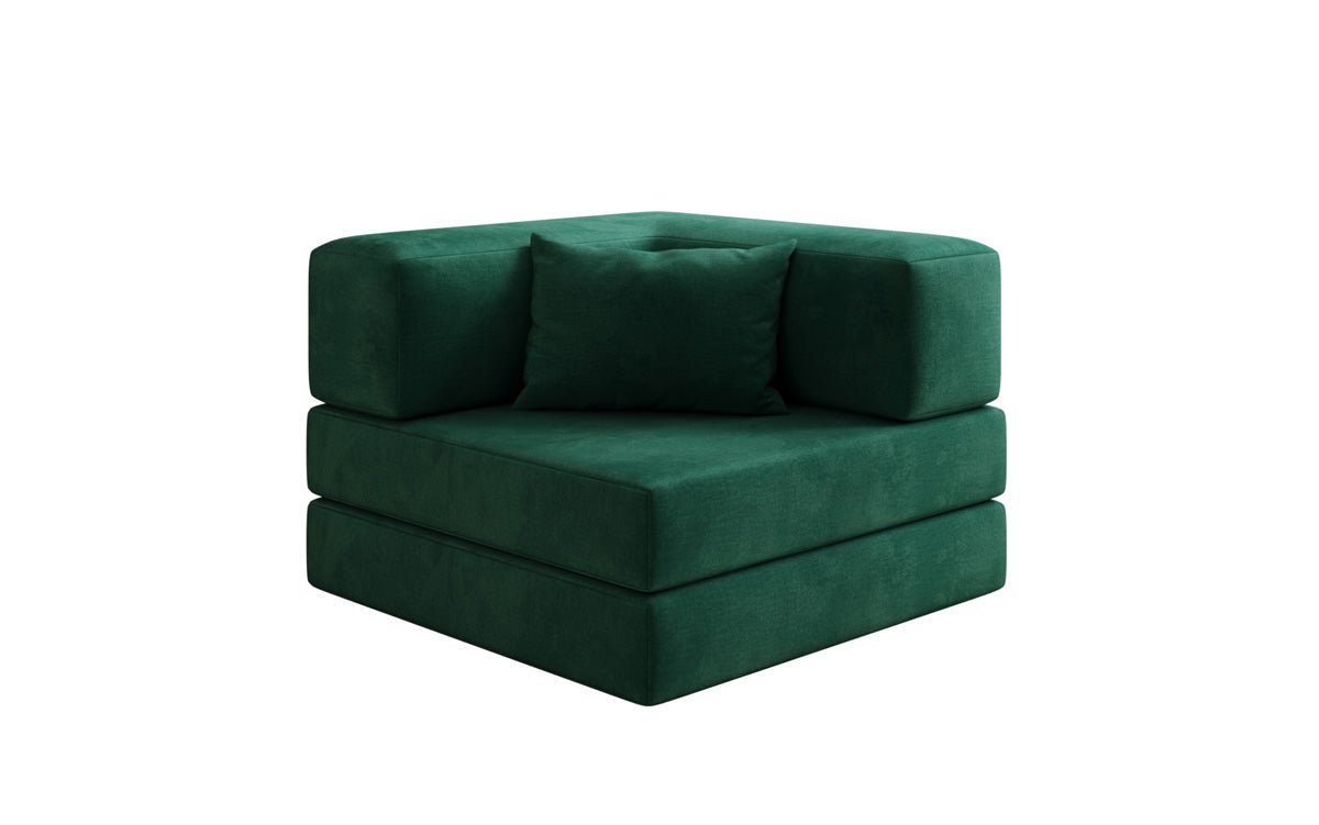 Designer Velvet Sofa Chair Lazy