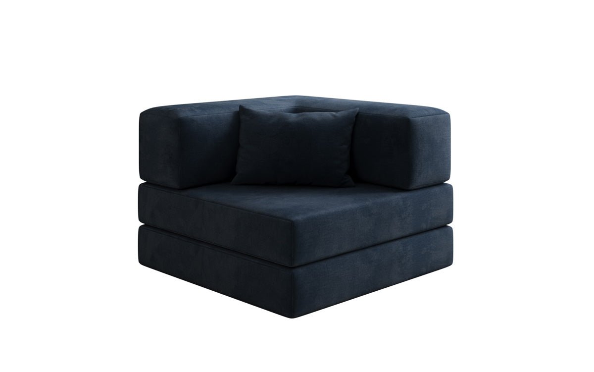 Designer Velvet Sofa Chair Lazy