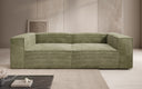 Designer Sofa Lesley 3-Seater in Corduroy