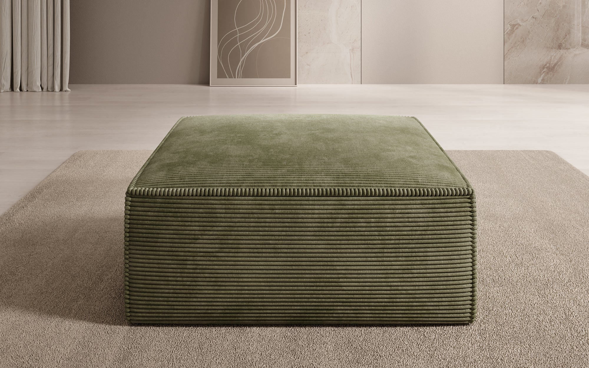 Lesley Side Stool in Corduroy