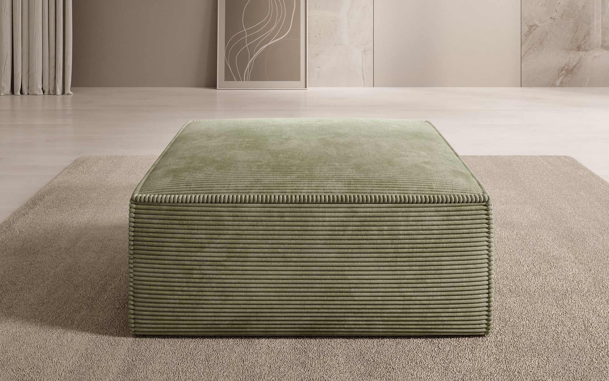 Lesley Side Stool in Corduroy