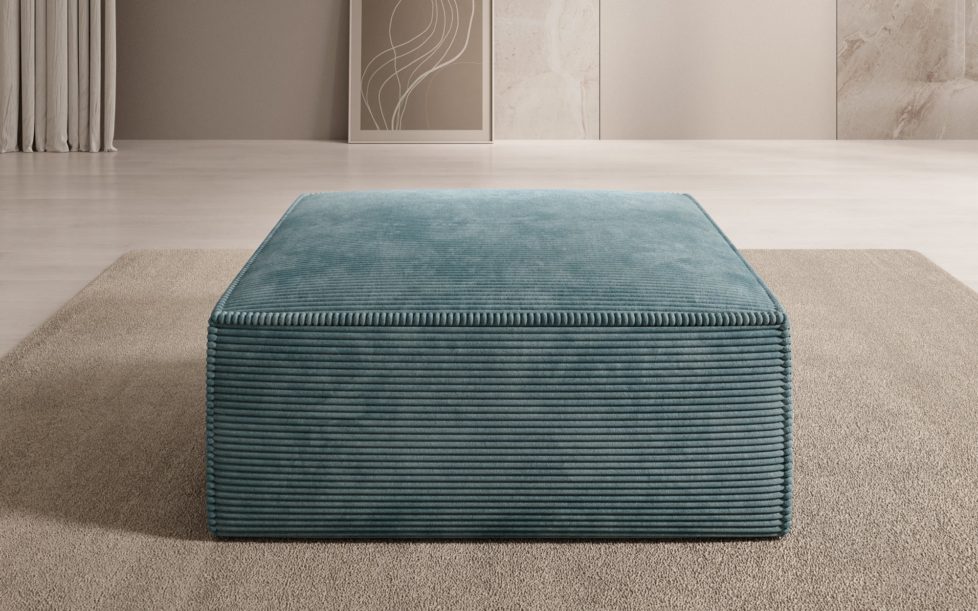 Lesley Side Stool in Corduroy