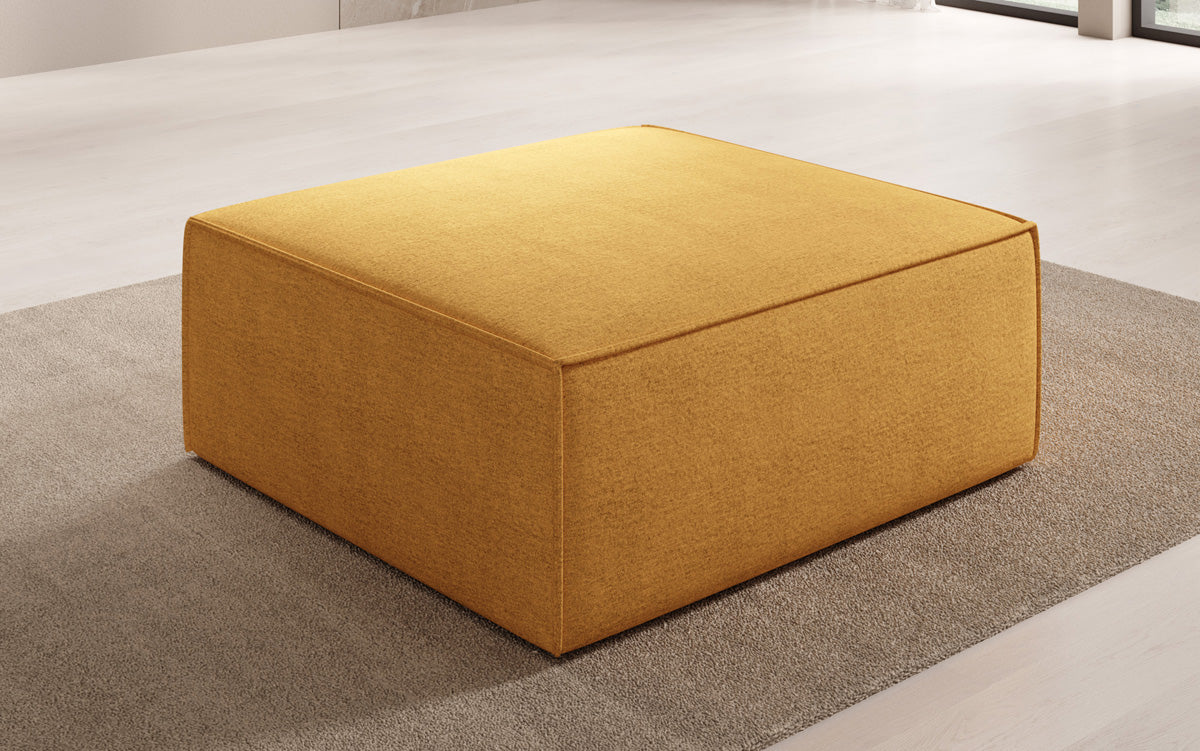 Lesley Side Stool in Textured Fabric