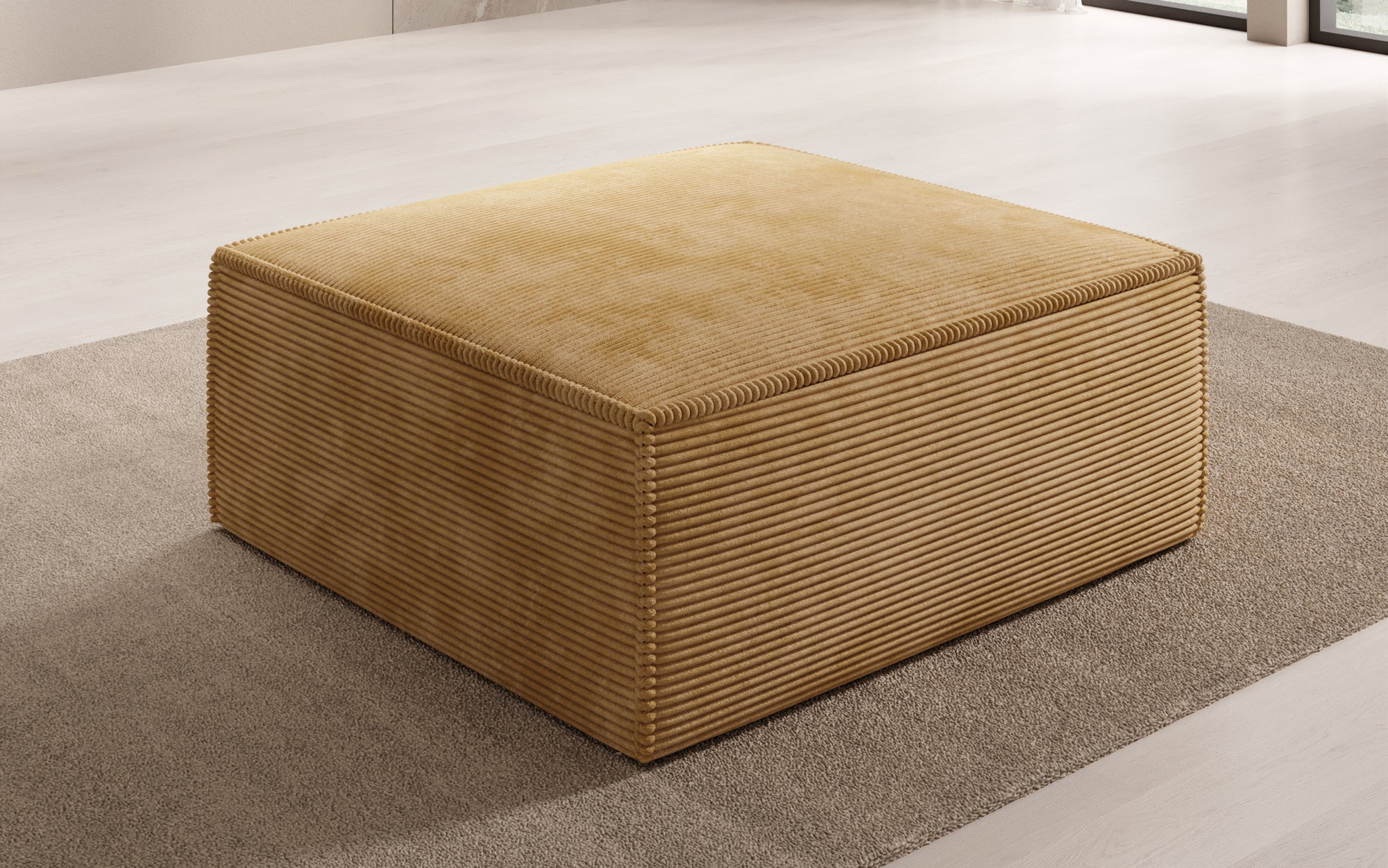 Lesley Side Stool in Corduroy