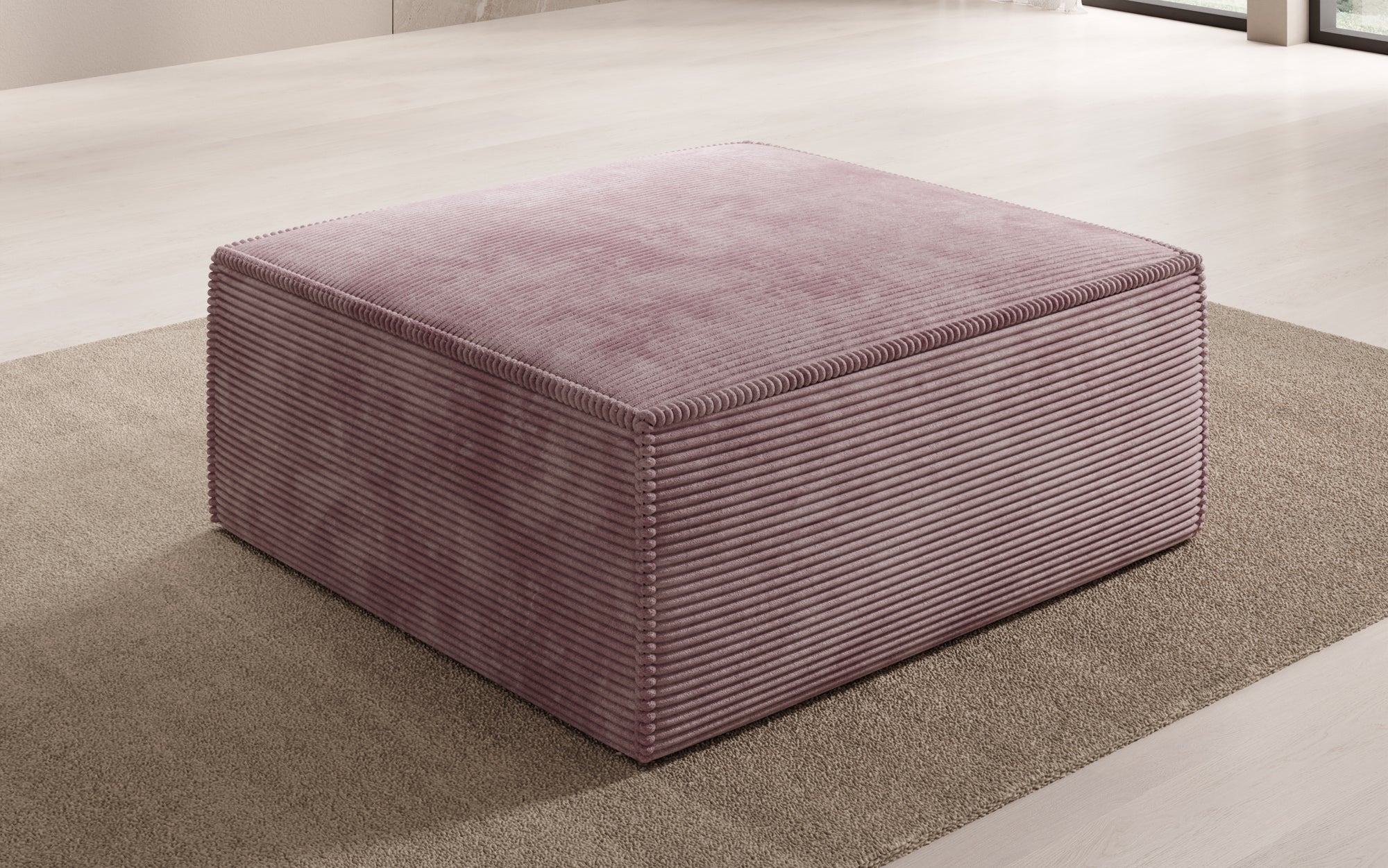 Lesley Side Stool in Corduroy