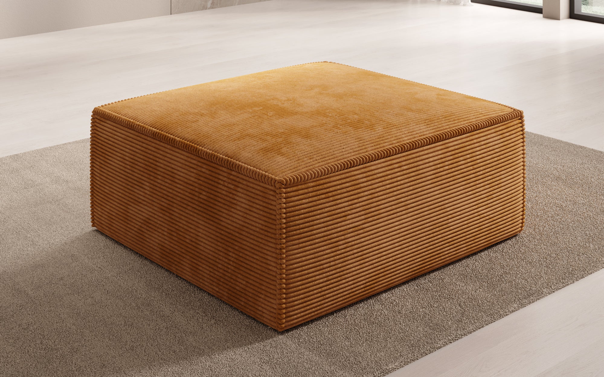 Lesley Side Stool in Corduroy