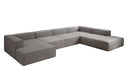 Designer Sofa Lesley U XXL in Bouclé