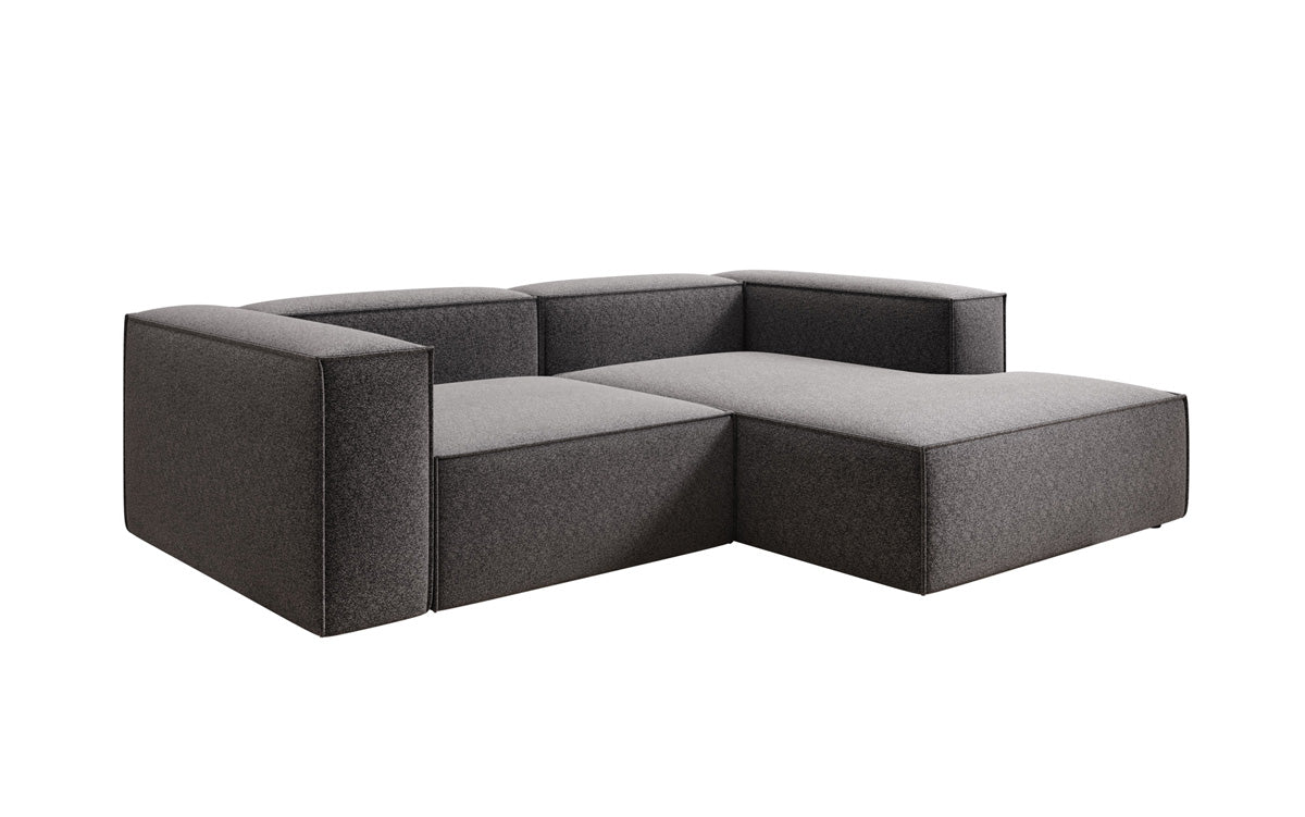 Designer Sofa Lesley L Mini in Textured Fabric
