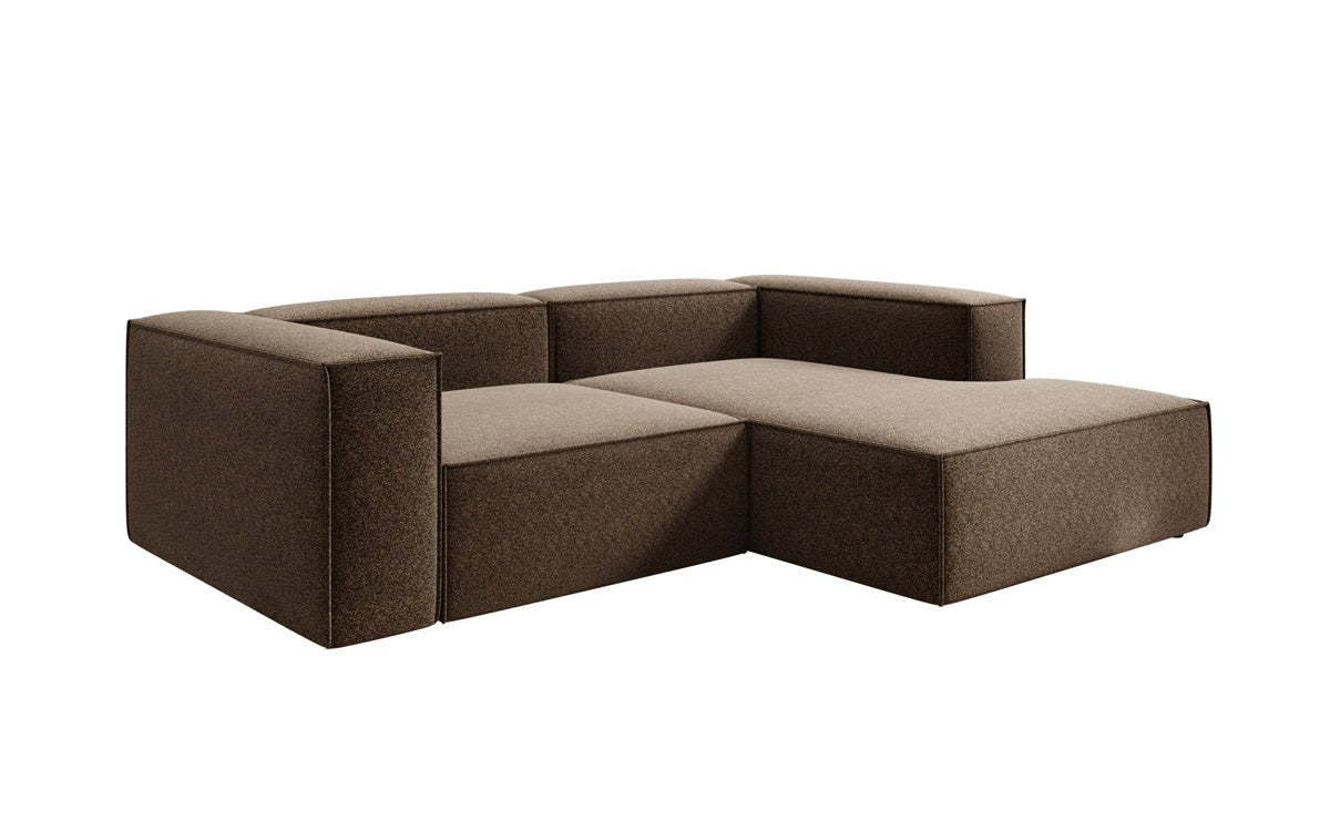 Designer Sofa Lesley L Mini in Textured Fabric