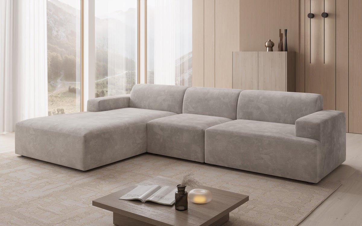 Designer Sofa Monza L Maxi in Velvet