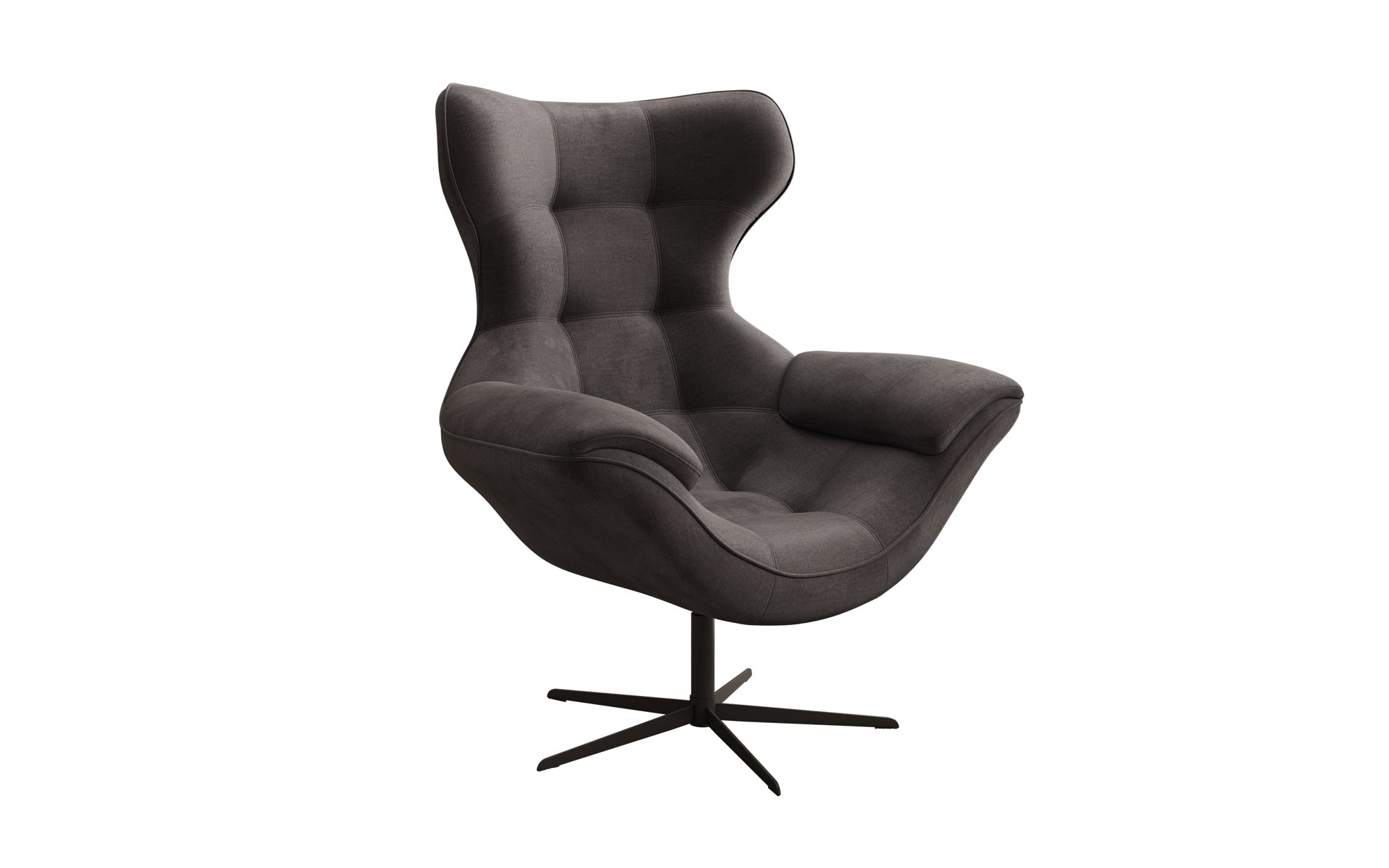 Designer sofa armchair Aurelio in velvet