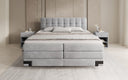 Boxspringbett Isabell mit Stauraum in Samt